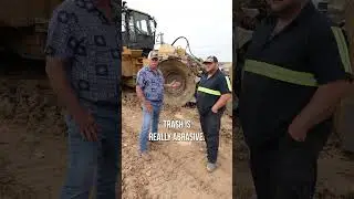 Gaston County Landfill's new CAT compactor