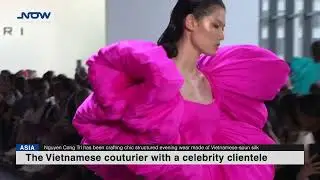 The Vietnamese couturier with a celebrity clientele