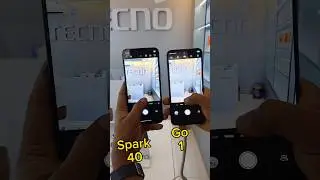 Tecno Spark 40 Vs Tecno Spark Go 1 Main Camera Zooming Test Results
