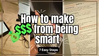 How you can make MONEY from your skills | 7 Easy Steps