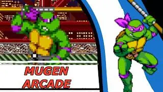 MUGEN Аркадный режим с Донателло