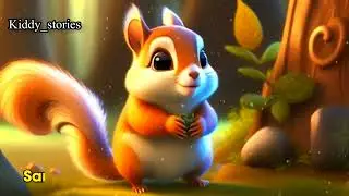 Naughty Squirrel | English Stories | English Cartoon |Kiddy_stories