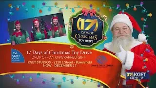 KGET collecting donations for annual 17 Days of Christmas Toy Drive