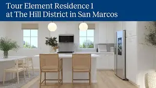 Element Residence 1 at The Hill District in San Marcos | Home Video Tour