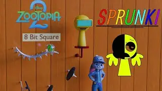 Sprunki Cover | Zoo Shakira Zootopia 2 Theme Song on Cool Instruments