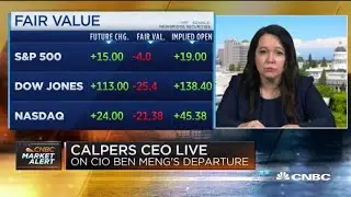 CalPERS CEO Marcie Frost on resignation of CIO Yu Ben Meng