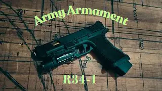 Army Armament R34-1 &ndash; Unboxing e Impress&otilde;es | Glock 34 Combat Master