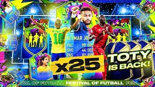 What do you get from 25 Guaranteed Summer Stars Team 2 Packs?