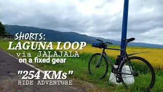 SHORTS: LAGUNA LOOP on a FIXED GEAR (via JALAJALA) | Fixed Gear | Brakeless | WanderBoyPH