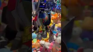 Another great claw machine win!  #clawmachine #daveandbusters #arcade