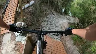 Mountain Biking Carter Rd, Lakeland FL | Riding 3rd Finger trail
