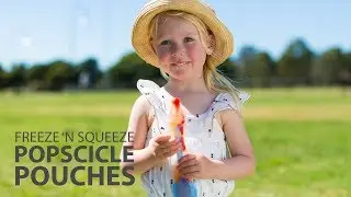 Cherub Baby Re-usable Freeze n Squeeze Ice Pop Pouches