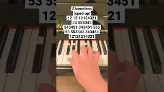 Shameless #piano #pianomusic #pianotutorial #pianocover #pianolessons #shameless #camilacabello