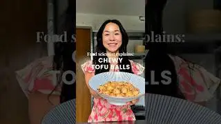 Tofu Balls That Bounce! Easy Vegan Recipe Inspired by Viral Street Food