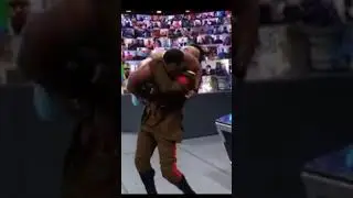Commander Azeez body slam Big E at WWE smackdown 18/06/2021 #wwe #bige #smackdown #azeez