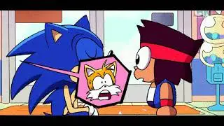 O.K KO Let's be heroes (KO and Sonic the hedgehog) cartoon network: