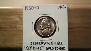 1950 D Jefferson nickel (Uncirculated) Key Date