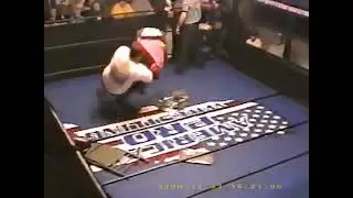 Nick Fury 🆚 The warden 6-22-2001 American Pro Wrestling chesnee South Carolina