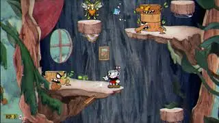 Playing Cuphead