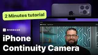 Master iPhone Continuity Camera for Podcasts in 2 Min