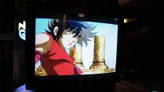 Retro Japanese Anime on CRT TV (Golden Era)