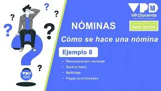 NÓMINA EJEMPLO 8 _ ANTICIPO