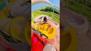 bella ciao parkour free runing in slides pov😂🤣#parkourfreerun #parkourlife #waterslide #shortlife