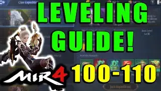 MIR4 Leveling Guide: 100 - 110!  Best AFK Spots and Tips for Magic Square, Secret Peak, Phantasia!