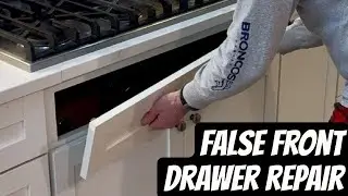 False Front Drawer Repair - STEP-BY-STEP