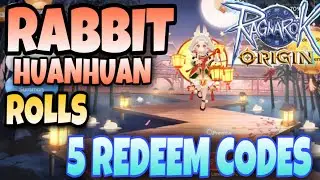 ROO RABBIT HUANHUAN SUMMON [ 5 REDEEM CODES ] Ragnarok Origin Global