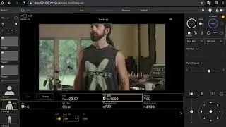 Quick PTZ Auto tracking demo with Sony FR7's