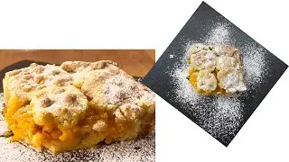 Вкусный пирог с абрикосами