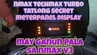 NMAX TURBO HIDDEN METERPANEL/ TATLONG METERPANEL DISPLAY NMAX TECHMAX TURBO / SECRET DISPLAY