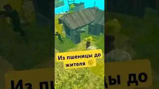 Из пшеницы до жителя 🌾 #townsmen #vr #strategy #citybuilder #middleage