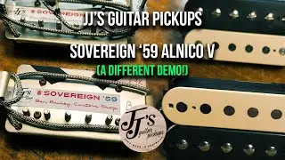 JJ's Guitar Pickups: SOVEREIGN '59 (A Different Demo!)