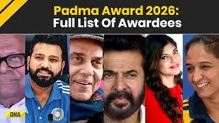 Padma Awards 2026: Dharmendra, Adman Piyush Pandey, Rohit Sharma Among Awardees | Watch Full List