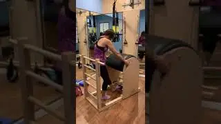 Ladder Barrel Ballet Stretches | Forward Bend
