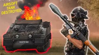 Airsoft Team DESTROYS Enemy Tank &ndash; DV8 Day/Night Game