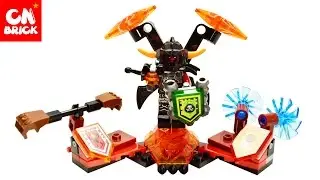 Unoffical LEGO KNOCKOFF NEXO KNIGHT ASH ATTACKER SY722D lego videos