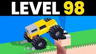 Fancade Drive Mad - Level 98 (Runaway) Gameplay Walkthrough