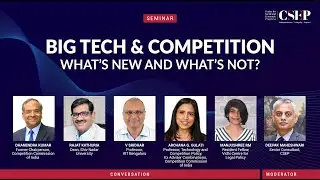 Big Tech & Competition &ndash; What&rsquo;s New and What&rsquo;s Not?