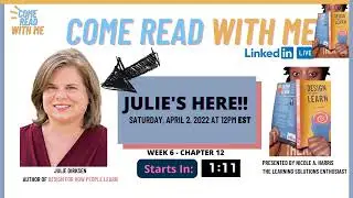 Design for How People Learn with Julie Dirksen (Come Read With Me Professional Book Club)