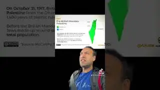Pre British Mandate Palestine 1918 - what happen