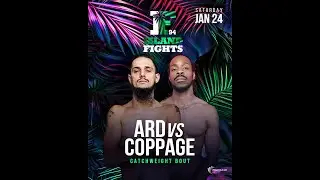 Dunny Ard vs. Shondell Coppage &mdash; Island Fights 94 Full Fight | Islandfights.com