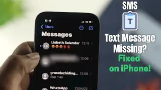 Text Messages Missing on iPhone? - Fixed Disappeared SMS From Inbox!