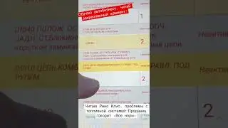 Читаю Лаунчем Рено Клио: продавец говорит: &laquo;Все норм&raquo;