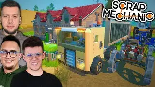ODBIERAMY NOWĄ BROŃ!🔫 Transport 4 Farmer&oacute;w🧑&zwj;🌾 ☆SCRAP MECHANIC [SURVIVAL] MP#50🔥 MST