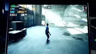 Surface Pro 9 i7 16gb Intel iris XE Gaming - Tony Hawk's Pro Skater 1 & 2