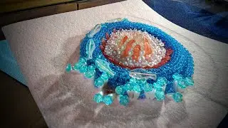 Hello and Update of Seascape Project Using Beads from Curiosities Box Oceania  #11 from John Bead