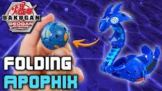 How To Fold APOPHIX! | Bakugan: Geogan Rising Toys